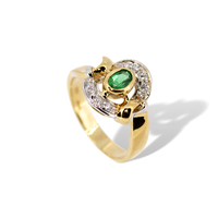 Ringe Salvini Dame in Gelbgold Smeraldo 0.34 Ct SAS05204 - SAS05204